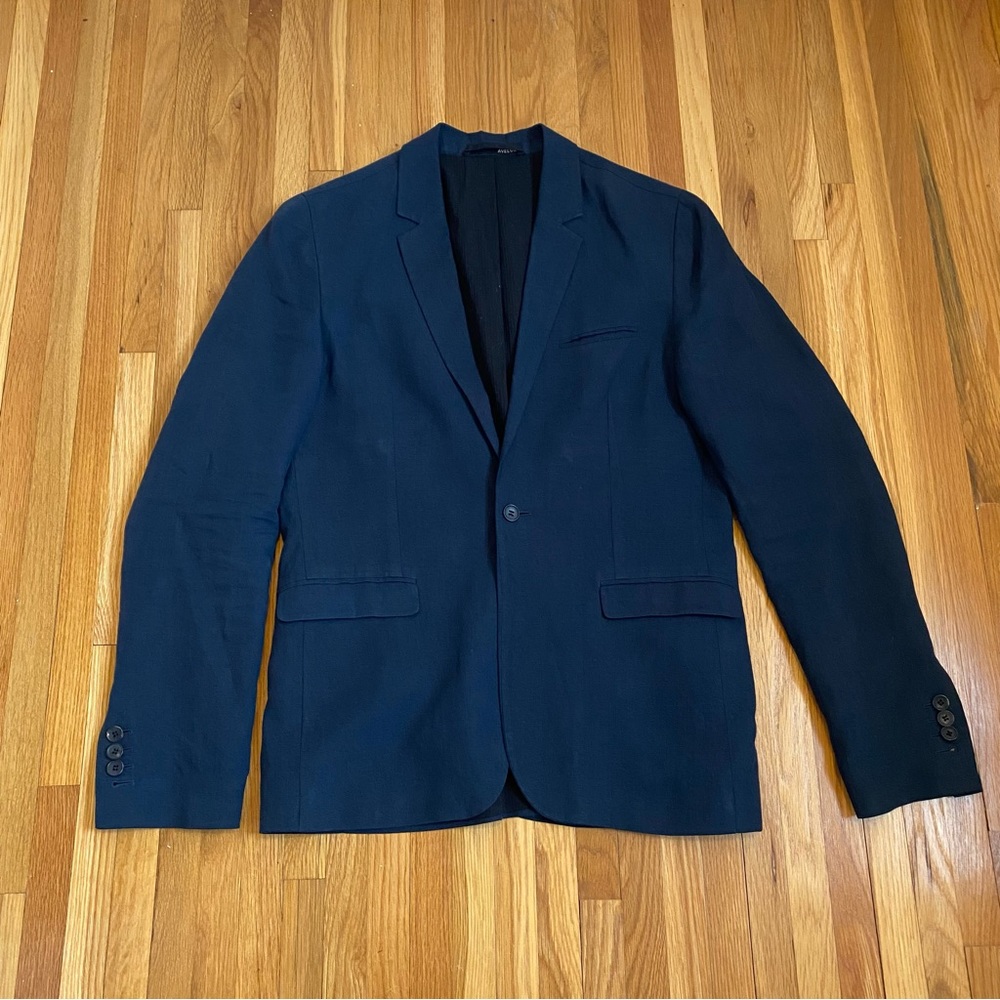 Avelon Blazer Navy Blue Size Small - see measurements